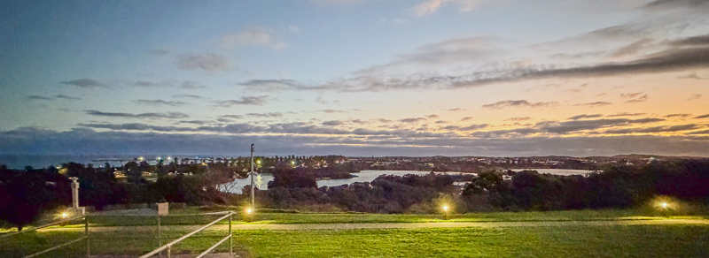 Cannon Hill Lookout sunset