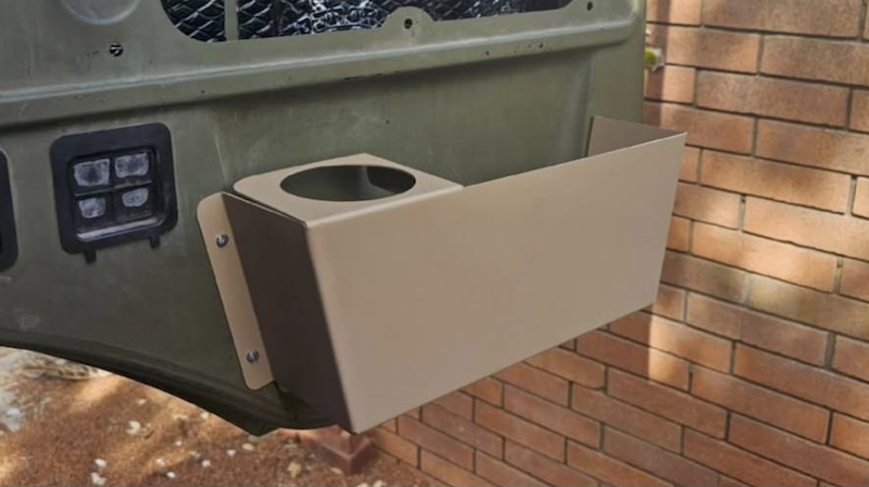 Stuart's metal door pocket