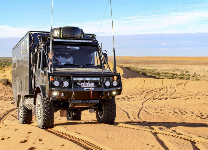 A 'classic' Unidan Expedition Unimog